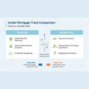 מסלולי משכנתא - השוואה בין המסלולים